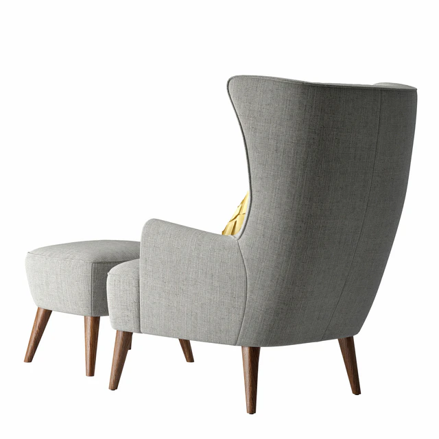 armchair Scandinavian Designs Katja High Back — Descargar