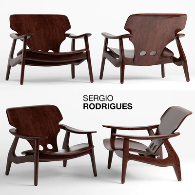 Armchair cadeira diz sergio rodrigues — Ver 1