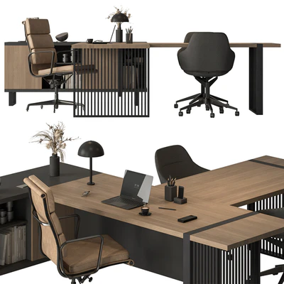 Manager Desk - Office Furniture 642 — Ver 6