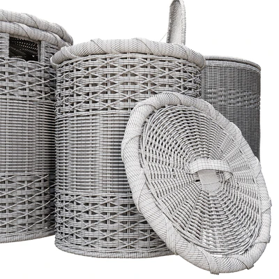 Wicker basket for clothes — Ver 3