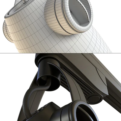 Arte Lamp Track Lights A5910PL-1 Black and White — Ver 3
