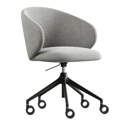 Connubia Tuka Sand / Matt Black Task Chair — Ver 5