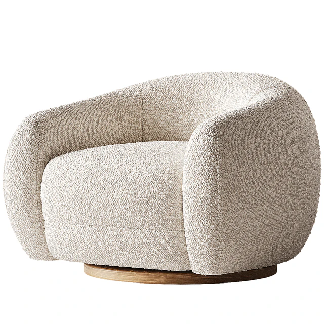 CB2 Laszlo Swivel Chair — Descargar