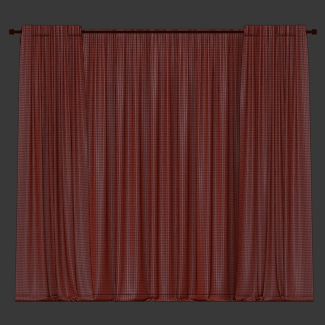 Curtains with tulle — Descargar