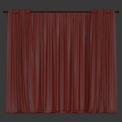 Curtains with tulle — Ver 5