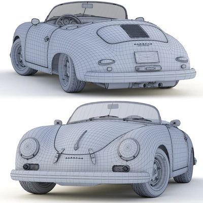 Porsche 356 A Speedster 1956 — Ver 6
