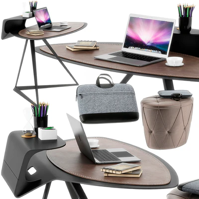 Cattelan Italia Storm desk set — Ver 1