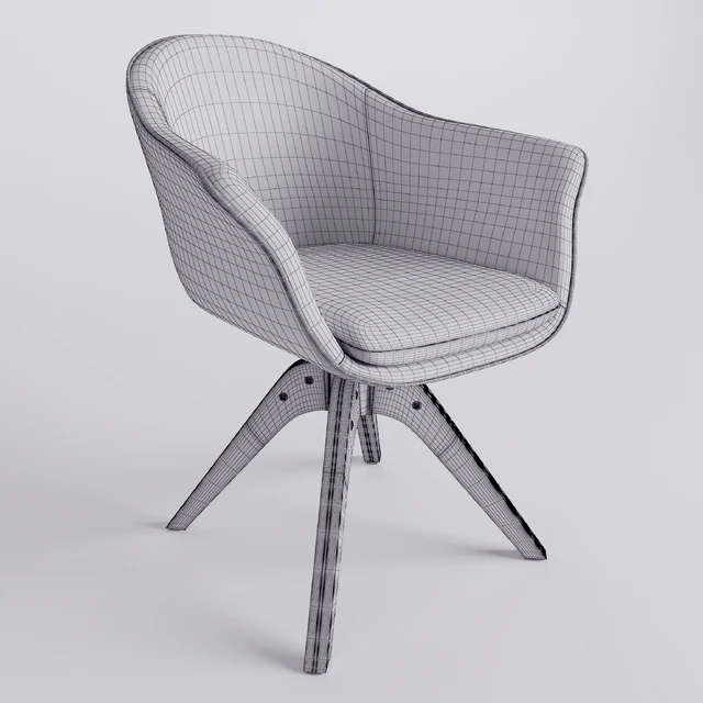 LA REDOUTE INTERIEURS Office swivel armchair Quilda — Descargar