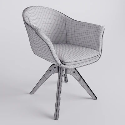 LA REDOUTE INTERIEURS Office swivel armchair Quilda — Ver 4