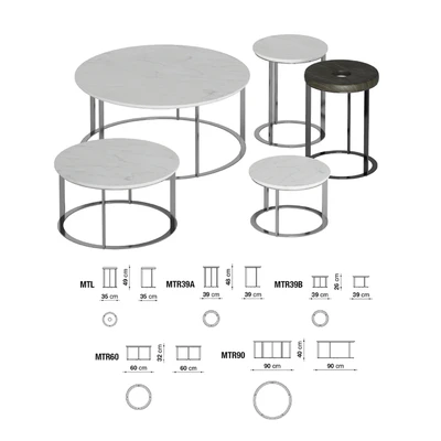 Mera table set. B&B Italia. — Ver 3