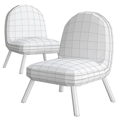 Кресло Upholstered fabric fantasia — Вид 2
