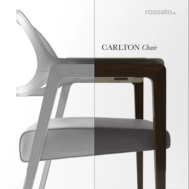 Carlton Dinning Chair by ROSSATO — Descargar
