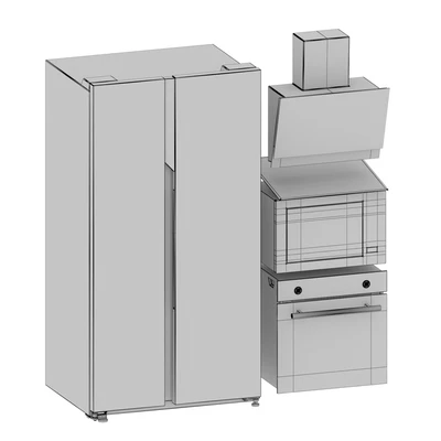 Haier kitchen appliances set 1 — Ver 7