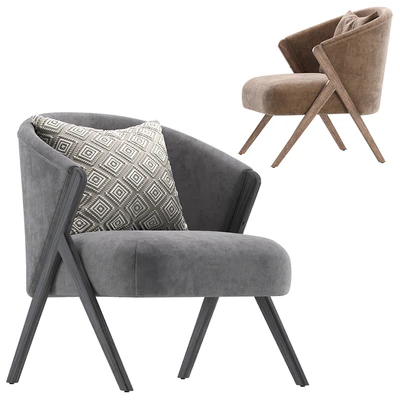 Upholstered Boucle Armchair Zara Home — Ver 4