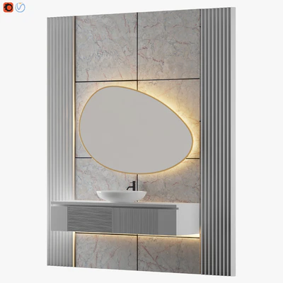White Bathroom 02 — Вид 4