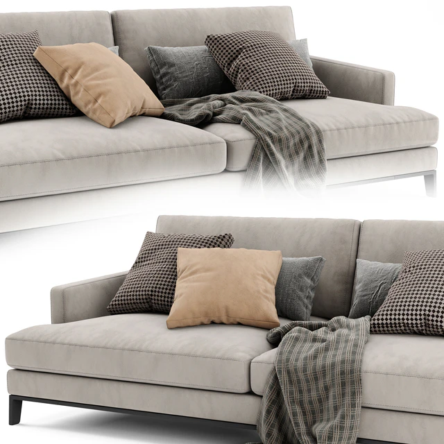 Poliform Bellport 2 Seats Sofa — Скачать