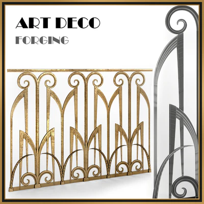 Forged fences Art Deco — Descargar