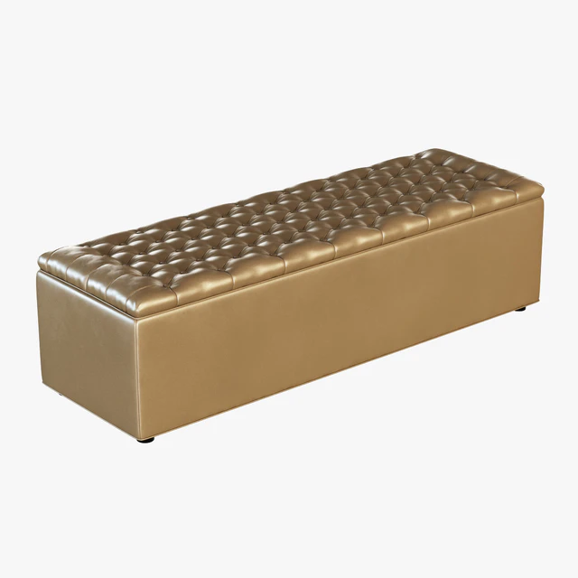 Poof rectangular Sky Capitone — Descargar