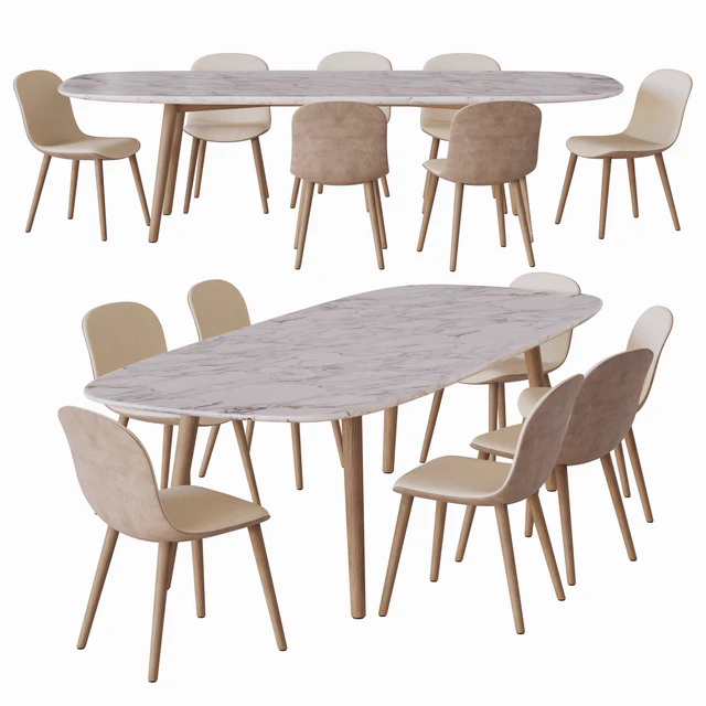 mad dining chair and mad table — Скачать