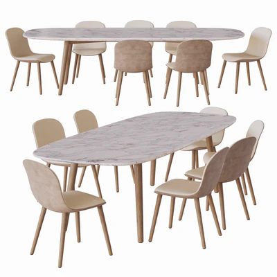 mad dining chair and mad table — Вид 3