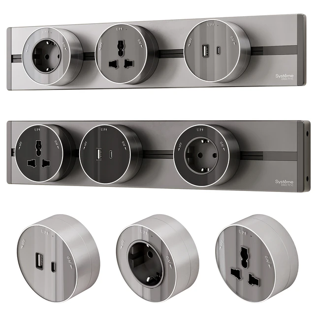 Система трековых розеток Systeme Electric cерия MultiTrack — Скачать