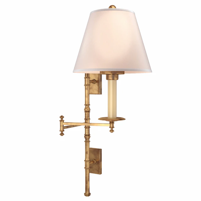 Visual Comfort Dorchester Double Backplate Swing Arm — Descargar