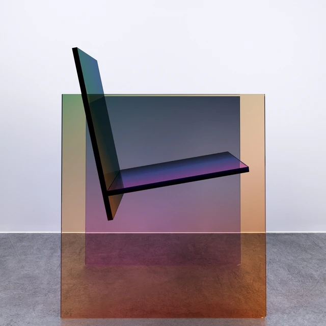Ombr Glass Chair — Скачать