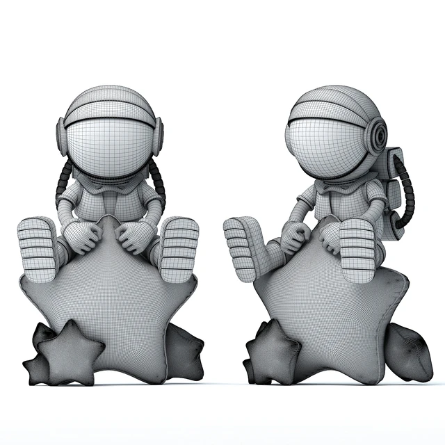 Astronaut Figure — Descargar