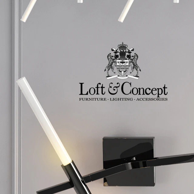 Настенный светильник Roll and Hill Agnes Sconce 4 — Скачать