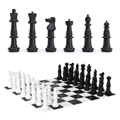 Garden chess pieces KSH-36 — descargar