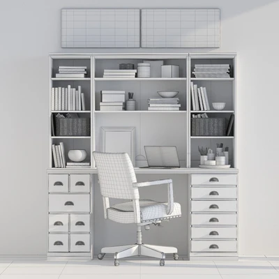 Pottery barn PRINTER'S 64 OFFICE SUITE — Ver 3