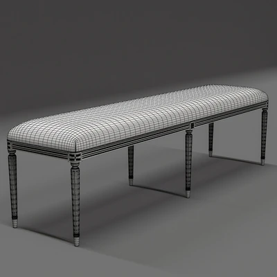 Eloquence® Grande Boudoir Bench — Ver 3