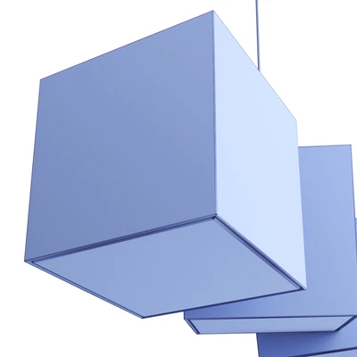 BLOCKCHAIN pendant lamp By OBLURE — Вид 3