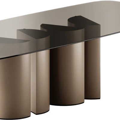 Plai Rectangular Crystal Table by Eforma — Ver 6