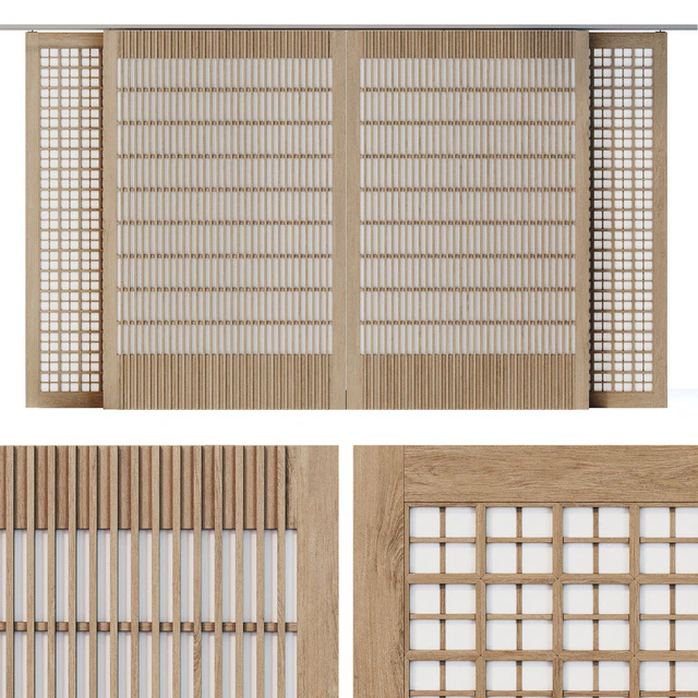 Sliding partition Japandi — Descargar