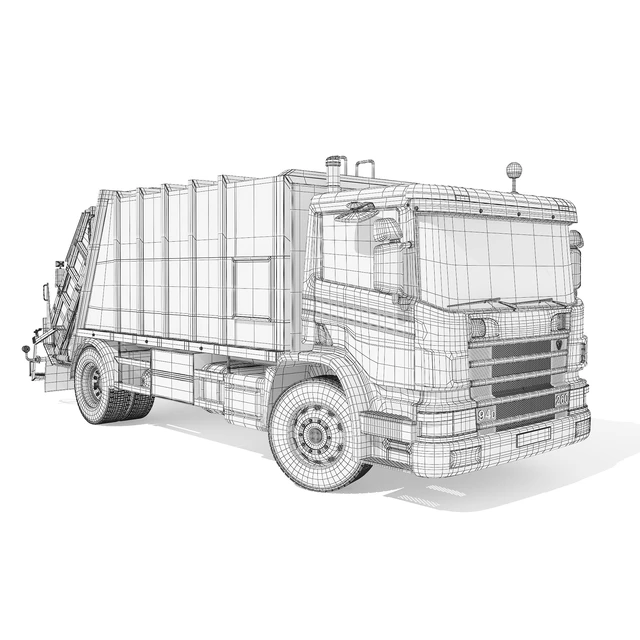 SCANIA-P94-GARBAGE-TRUCK — Скачать