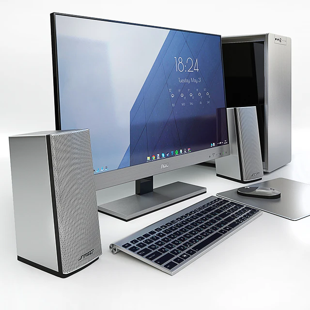 27"  AOC i2757Fm, корпус JONSBO RM4 S, колонки Bose + переферия — Скачать