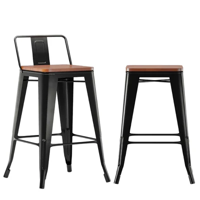 Bar chair Tolix wood — Ver 1