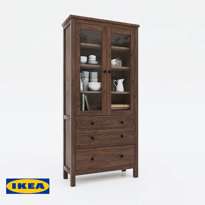 Wardrobe showcase IKEA HEMNES — Ver 1