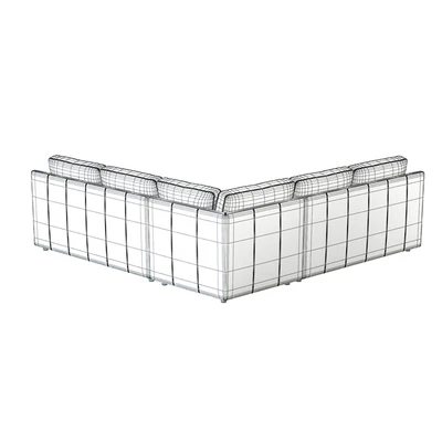 Crate&Barrel Barrett II Corner Sofa — Ver 4