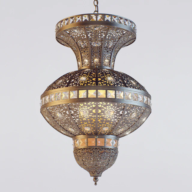 Chandelier and Sconce Oriental — Descargar