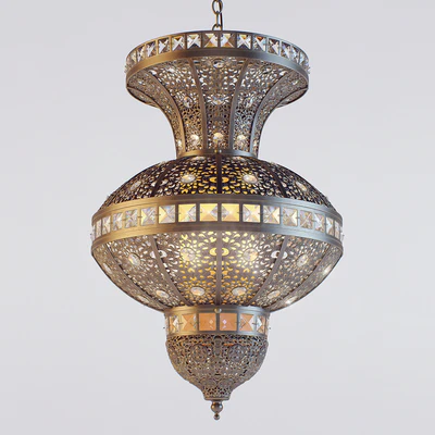 Chandelier and Sconce Oriental — Ver 1