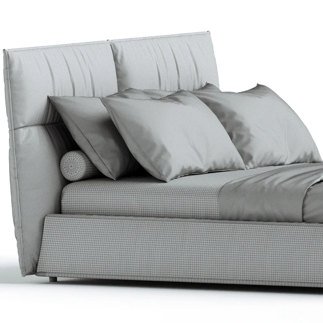 Blanche Lana Bed desin by Victoria Kameneva — Descargar