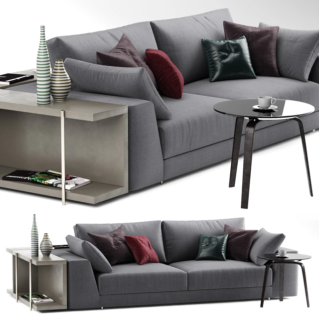 Argo gray sofa AG002 - MisuraEmme — Descargar