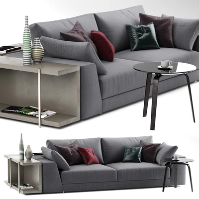 Argo gray sofa AG002 - MisuraEmme — Ver 1