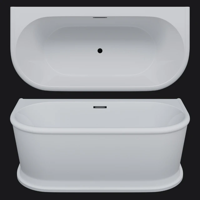 BelBagno BB408-1700-800   ABBER AB9276  Пристенная ванна — Скачать