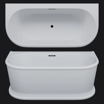 BelBagno BB408-1700-800   ABBER AB9276  Пристенная ванна — Вид 1