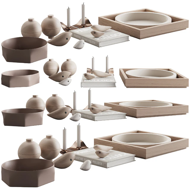 077 Living decor set NEUTRAL BIRDS 00 — Descargar