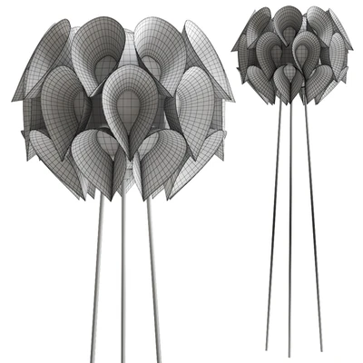 Flora Pewter by Slamp Floor Lamp — Вид 2