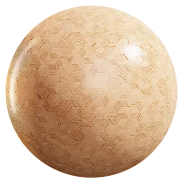 rhombus hexagon oak parquet 001 — Descargar